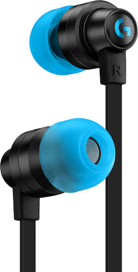 Logitech G333 In Ear Gaming Headset με σύνδεση 3.5mm