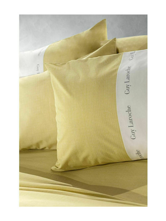 Guy Laroche Sheet Sets Queen 240x265cm. Etoile Lime 4pcs