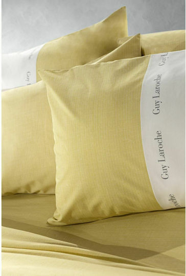 Guy Laroche Sheet Sets Queen 240x265cm. Etoile Lime 4pcs