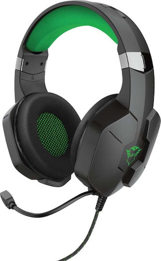 Trust GXT 323X Carus Надушници Геймърски слушалки с връзка 3,5 мм Черен