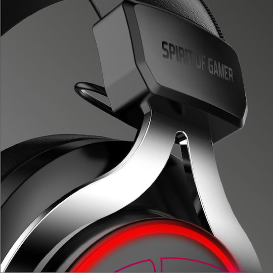 Spirit of Gamer XPERT-H600 Over Ear Gaming Headset με σύνδεση USB