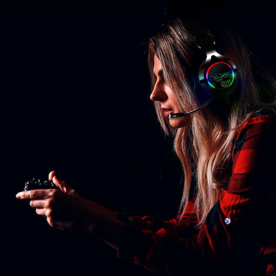 Spirit of Gamer XPERT-H600 Over Ear Gaming Headset με σύνδεση USB