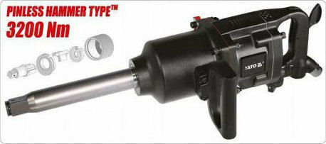 Yato YT-09615 Αερόκλειδο 1" με Μέγιστη Ροπή 326.3kgm