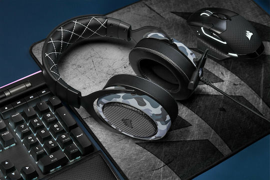 Corsair HS60 Haptic Stereo Надушници Геймърски слушалки с връзка USB Черен