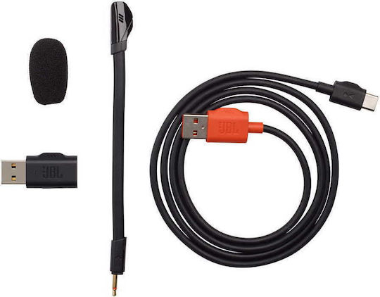 JBL Quantum 350 Ασύρματο Over Ear Gaming Headset με σύνδεση USB