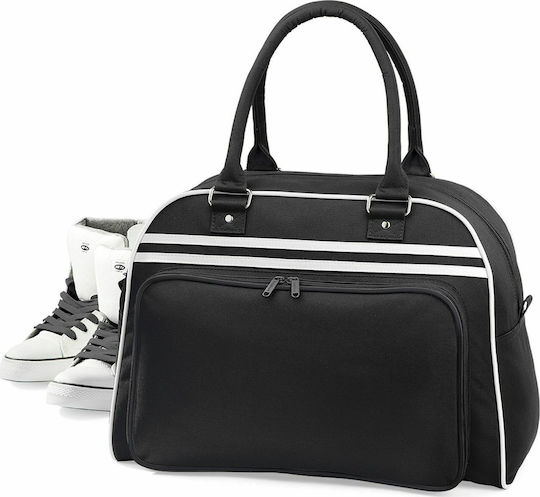BagBase BG75 Σακ Βουαγιάζ 23lt Black/White Υφασμάτινο Μ44xΠ25xΥ31εκ.