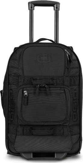 Ogio Layover Stealth Sack Voyage 46lt Black with Wheels Fabric L56xW25.4xH36cm