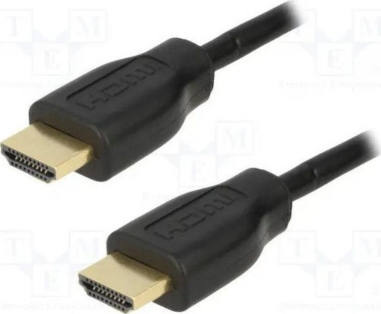 LogiLink HDMI 1.4 High Speed 1080p 120Hz Cable HDMI male - HDMI male 3m Μαύρο
