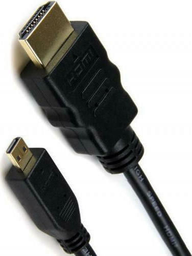 Powertech HDMI 1.4 High Speed 1080p 120Hz Cable HDMI Male - Micro HDMI Male 1.5m Black
