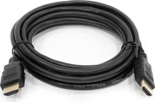 Powertech HDMI 1.4 High Speed 1080p 120Hz Cable HDMI Male - HDMI Male 3m Black