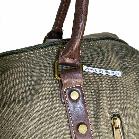 RCM Khaki Sack Voyage Green made of Artificial Leather L51xW25xH29cm