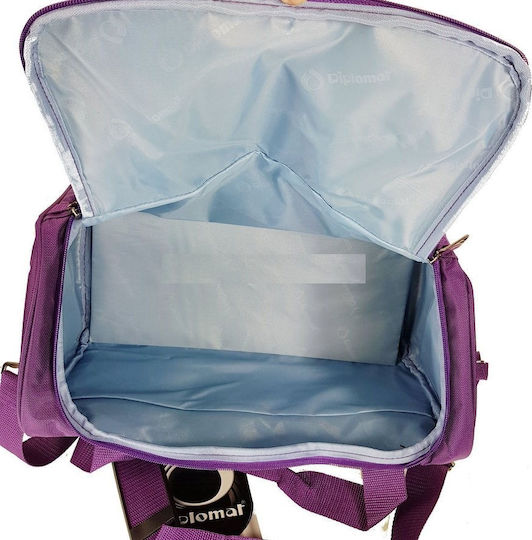 Diplomat Sack Voyage 18lt Purple Fabric L40xW20xH25cm