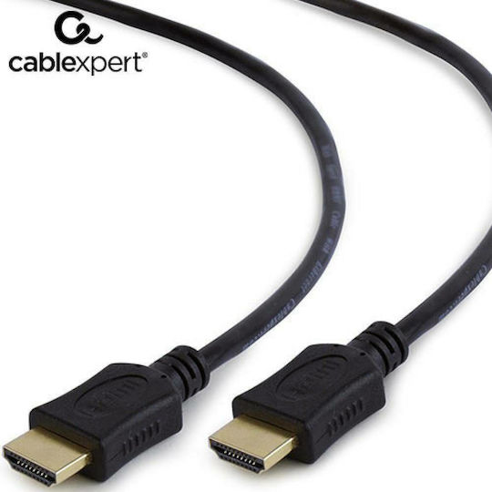Cablexpert HDMI 2.0 Premium High Speed 4K 60Hz HDR Cable HDMI male - HDMI male 3m Μαύρο