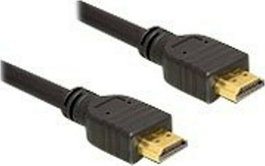 DeLock HDMI 1.4 High Speed 1080p 120Hz Cable HDMI male - HDMI male 3m Μαύρο