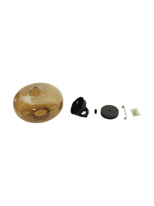 GloboStar Pomegranate Ceiling Light Honey Ball with E27 Socket 26x20x20cm