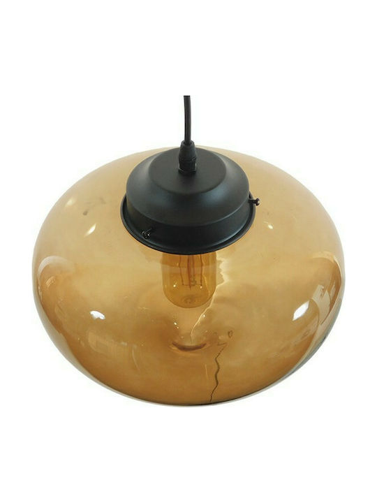 GloboStar Pomegranate Ceiling Light Honey Ball with E27 Socket 26x20x20cm