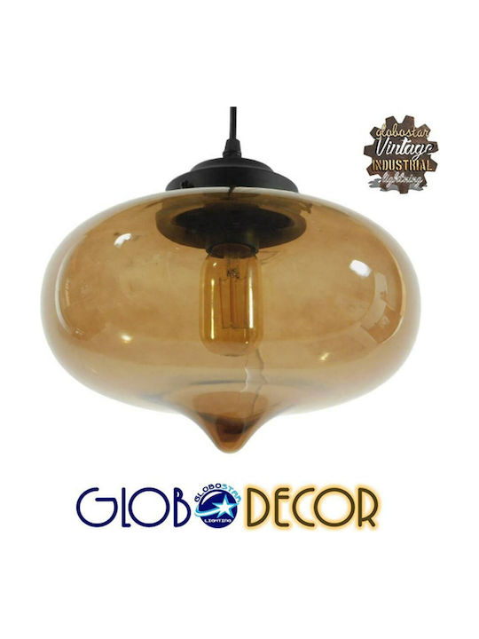 GloboStar Pomegranate Ceiling Light Honey Ball with E27 Socket 26x20x20cm