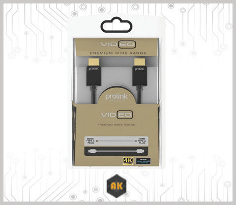 Prolink Cablu HDMI 2.0 Premium High Speed 4K 60Hz HDR HDMI De Sex Masculin - HDMI De Sex Masculin 3m Negru