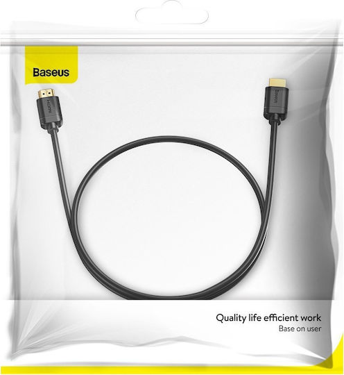 Baseus HDMI 2.0 Premium High Speed 4K 60Hz HDR Cable HDMI Male - HDMI Male 2m Black