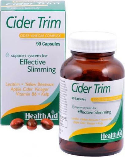 Health Aid Cider Trim Nahrungsergänzungsmittel Für Gewichtsverlust 90 Kapseln
