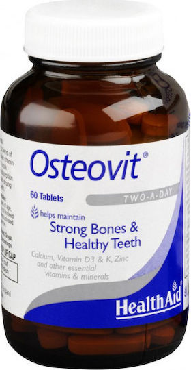 Health Aid Osteovit Ειδικό Συμπλήρωμα Διατροφής 60 ταμπλέτες