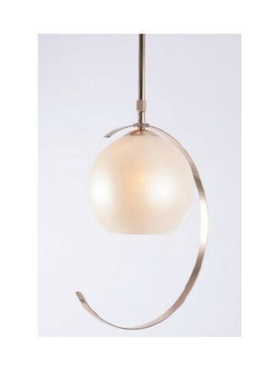 Aca Iparelle Pendant Light Bronze Bell with Socket E27 35x100cm