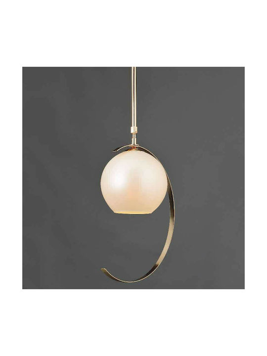 Aca Pendant Light Single-Light Bell for Socket E27 Bronze