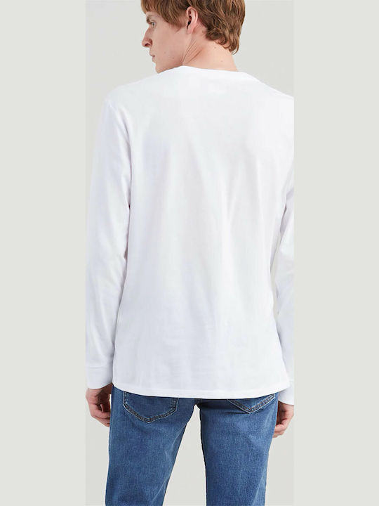 Bluza Mânecă Lungă Albă