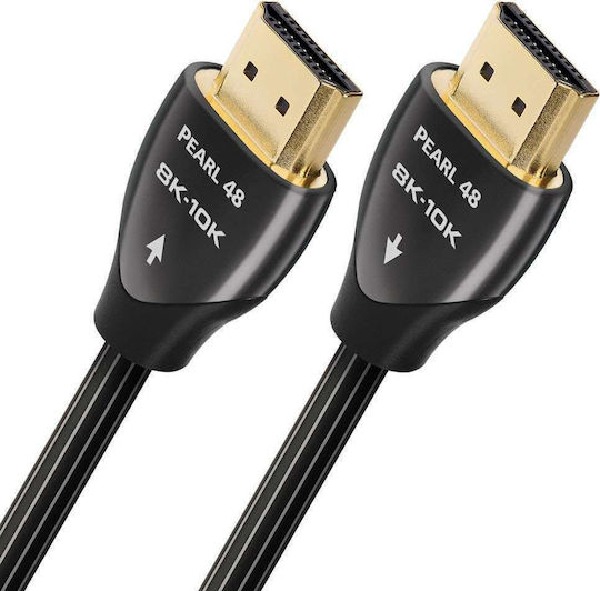 Audioquest Pearl 48 HDMI 2.1 Ultra High Speed 48Gbps 4K 120Hz HDR VRR Cable HDMI Male - HDMI Male 2m Black