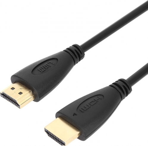 TelForceOne HDMI 1.4 High Speed 1080p 120Hz Кабел HDMI Мъжки - HDMI Мъжки 3м Черен