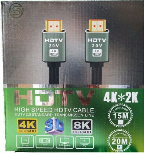 FT Electronics HDMI 2.0 Premium High Speed 4K 60Hz HDR Cable HDMI Male - HDMI Male 10m Black