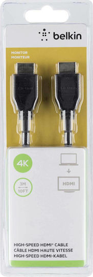 Belkin HDMI Cable Male - HDMI Male 3m Black