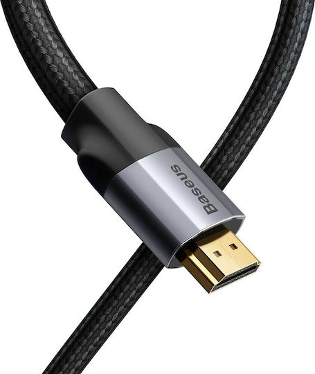 Baseus Enjoyment HDMI 2.0 Braided Cable HDMI male - HDMI male 1m Black
