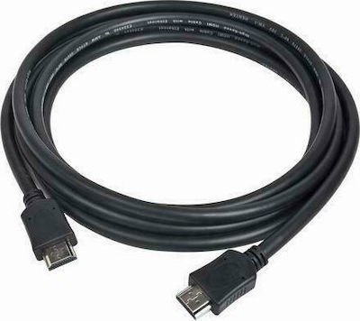 Cablexpert HDMI 2.0 Flat Cable HDMI male - HDMI male 1.8m Μαύρο