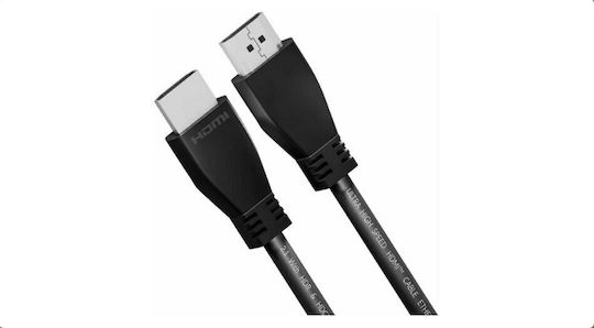 Omega HDMI 1.4 High Speed 1080p 120Hz Cable HDMI Male - Mini HDMI Male 3m Black