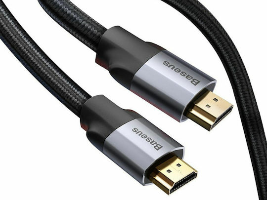 Baseus Enjoyment HDMI 2.0 Premium High Speed 4K 60Hz HDR Braided Cable HDMI Male - HDMI Male 3m Black