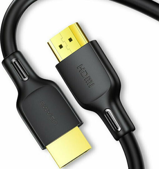 Usams HDMI 2.0 Premium High Speed 4K 60Hz HDR Kabel HDMI-Stecker - HDMI-Stecker 3m Schwarz