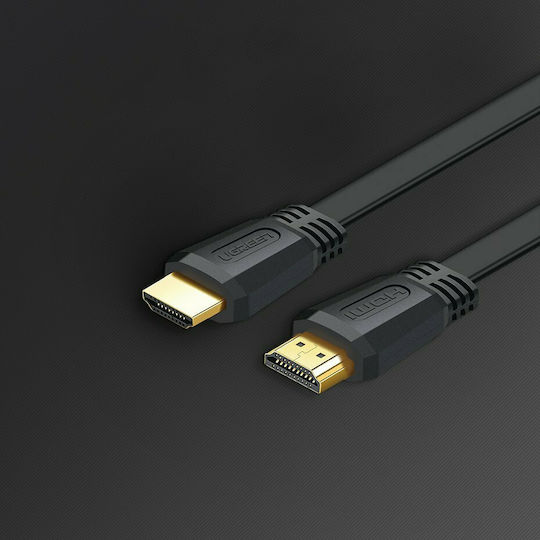 Ugreen HD104 HDMI 2.0 Premium High Speed 4K 60Hz HDR Flat Cable HDMI Male - HDMI Male 1.5m Black