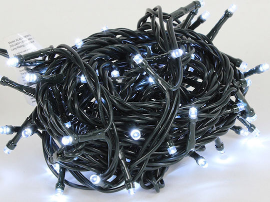200 Lichterketten LED 13m. Kaltes Weiß in Zeichenfolge 1Stück