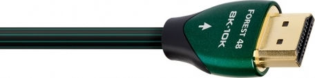 Audioquest Forest 48 HDMI 2.1 Ultra High Speed 48Gbps 4K 120Hz HDR VRR Cable HDMI male - HDMI male 1m Πράσινο