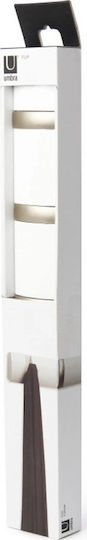 Umbra Wall Hanger Flip 5 Hook White Wooden 5 Hooks White 50.8x3.2x6.7cm