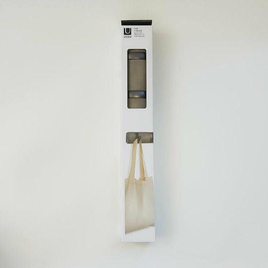 Umbra Wall Hanger Flip Wooden 5 Hooks Grey 50.8x3.2x6.7cm