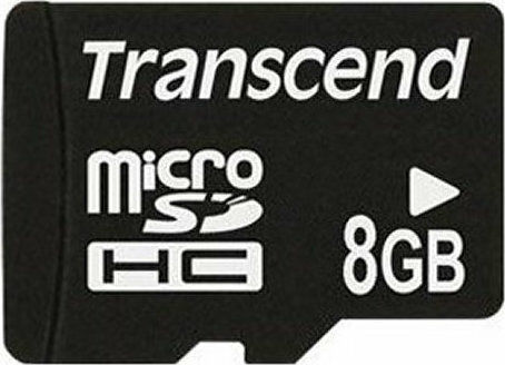 microSDHC 8GB Class 10 High Speed με αντάπτορα