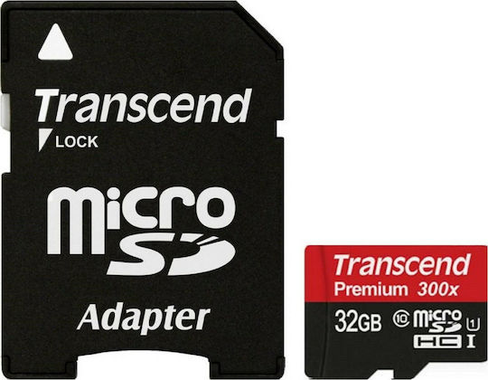 Premium 400x MicroSDHC 32GB U1 UHS-I 60MB/s С Адаптер