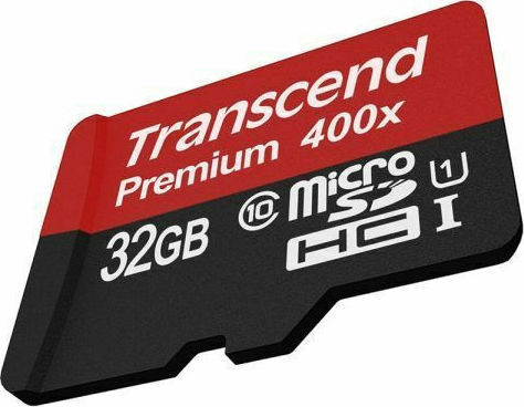 Transcend Premium microSDHC 32GB Class 10 U1 UHS-I