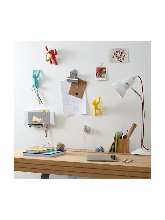 Umbra Wall Hanger Buddy Hooks Plastic Multicolour 7.6x7.6x16.5cm 3 Pieces
