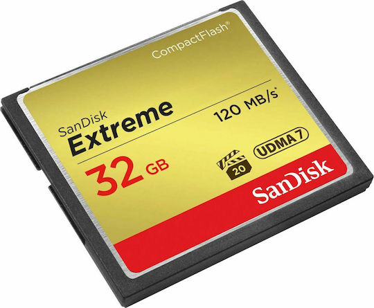 Sandisk Extreme CompactFlash 32GB 120MB/s