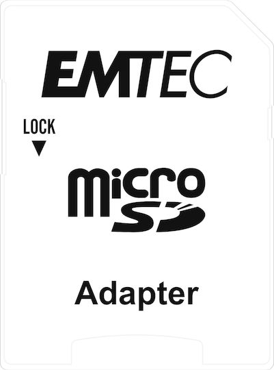 Emtec Gold+ microSDXC 128GB U1 UHS-I 85MB/s mit Adapter