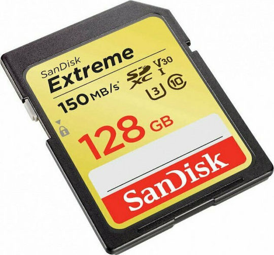 Sandisk Exteme SDXC 128GB Clasa 10 U3 V30 UHS-I