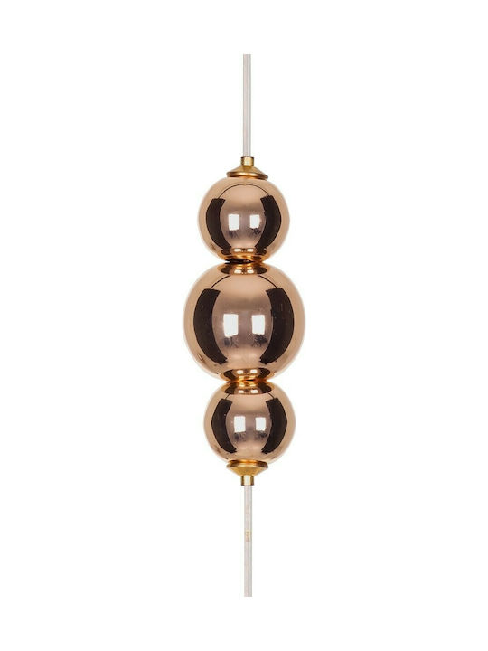 GloboStar Butterfly Hängelampe Rose Gold 20x17x24cm.